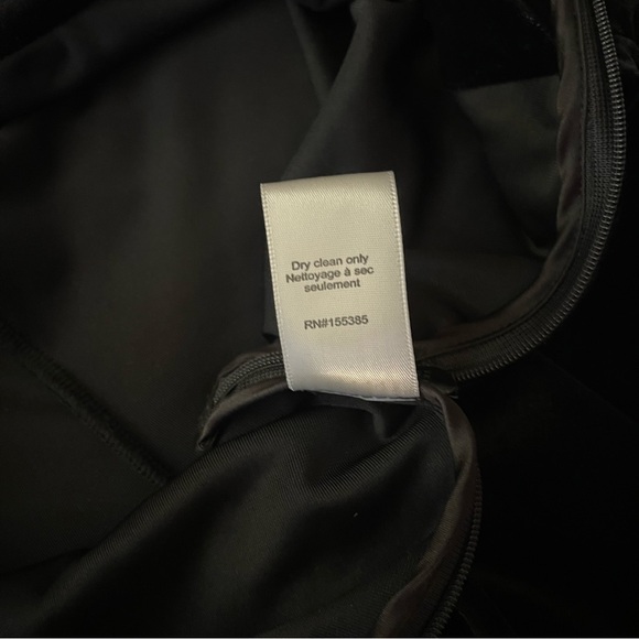 Ronny Kobo Black Velvet Halter Jumpsuit - Black - Picture 8 of 8